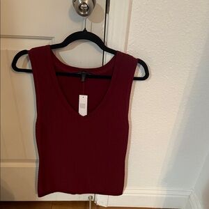 Banana Republic Deep Red Tank Top